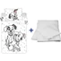 Kép 1/4 - Disney 101 Kiskutya White 4 részes gyerek és ovis ágynemű szett paplannal és párnával