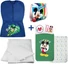 Kép 1/5 - Disney Mickey 4 részes ovis zsák szett: kék focis Mickey ovis zsák, Mickey 'Hello Summer' tornazsák, Mickey 'Letters' ovis ágyneműhuzat és hozzá illő paplan-párna szett.