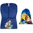 Kép 1/3 - 2 részes Disney Mickey egeres ovis szett: egy kék, Disney Mickey vállfás ovis zsák és egy kék, hátizsákos tornazsák Mickey egérrel.