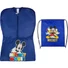 Kép 1/3 - 2 részes Disney Mickey egeres ovis szett: egy kék, Disney Mickey vállfás ovis zsák és egy kék, hátizsákos tornazsák Mickey egérrel.