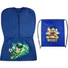 Kép 1/3 - 2 részes Disney Mickey egeres ovis szett: egy kék, Disney Mickey vállfás ovis zsák és egy kék, hátizsákos tornazsák Mickey egérrel.