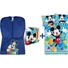 Kép 1/4 - 3 részes Disney Mickey ovis szett kék ovis zsákkal, Mickey hátizsákos tornazsákkal és Mickey egér mintás ovis ágyneműhuzattal.