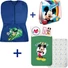 Kép 1/4 - 3 részes Disney Mickey ovis szett focis mintájú ovis zsákkal, &quot;Hello Summer&quot; Mickey tornazsákkal és vidám Mickey egeres ovis ágyneműhuzattal.