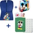 Kép 1/4 - 3 részes Disney Mickey ovis szett kék ovis zsákkal, Mickey hátizsákos tornazsákkal és Mickey egér mintás ovis ágyneműhuzattal.