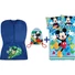 Kép 1/4 - 3 részes Disney Mickey ovis szett focis mintájú ovis zsákkal, Disney Mickey tornazsákkal és vidám Mickey egeres ovis ágyneműhuzattal.