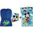 Kép 1/4 - 3 részes Disney Mickey ovis szett focis mintájú ovis zsákkal, &quot;Hello Summer&quot; Mickey tornazsákkal és vidám Mickey egeres ovis ágyneműhuzattal.