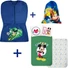 Kép 1/4 - 3 részes Disney Mickey ovis szett focis mintájú ovis zsákkal, &quot;Mickey és Barátai&quot; Mickey tornazsákkal és vidám Mickey egeres ovis ágyneműhuzattal.