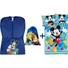 Kép 1/4 - 3 részes Disney Mickey ovis szett kék ovis zsákkal, Mickey hátizsákos tornazsákkal és Mickey egér mintás ovis ágyneműhuzattal.