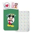 Kép 4/11 - Kétrészes pamut Disney Mickey &quot;Letters&quot; ovis ágyneműhuzat vidám, mindkét oldalán más-más Mickey egeres mintával, 100x135 cm-s méretben.
