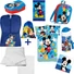 Kép 1/11 - 10 részes Disney Mickey Egér ovis kezdőcsomag, mely tartalmazza az összes ovis felszerelést: kék ovis zsákot, hátizsákot, tornazsákot, komplett ágynemű szettet, kulacsot, uzsonnás dobozt és kétféle ovis törölközőt.