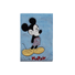 Kép 2/2 - Wellsoft - pamut pléd, Disney Mickey Mouse kék színben (Méret: 70X90 cm)