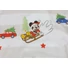 Kép 3/3 - Disney Mickey és Minnie karácsonyi hosszú ujjú baba body piros