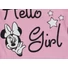 Kép 2/4 - Disney Minnie 3 részes (sapka+nadrág+body) szett Hello Girl!