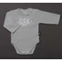 Kép 5/9 - Dorko DRK mintával nyomott hosszú ujjú baba body