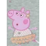 Kép 3/3 - Belül bolyhos kislány leggings Peppa malac mintával
