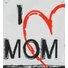 Kép 3/3 - "I LOVE MY MOM" feliratos rövid ujjú baba body fehér