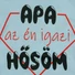 Kép 3/3 - Rövid ujjú baba body "Apa az én igazi hősöm" felirattal