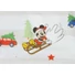 Kép 3/3 - Disney Mickey és Minnie karácsonyi hosszú ujjú baba body kék