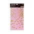 Kép 3/3 - Rózsaszín B&C Gold Dots fólia asztalterítő 137x183 cm