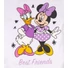 Kép 3/3 - Disney Minnie mintával nyomott hosszú ujjú baba body