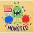Kép 3/3 - Rövid ujjú fiú póló monster mintával