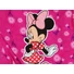 Kép 3/3 - Disney Minnie lányka bélelt virágos kord kertésznadrág