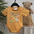 Kép 5/11 - Rövid ujjú baba body Szafari mintával