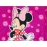 Kép 2/3 - Disney Minnie lányka vékony virágos kord kertésznadrág