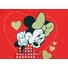 Kép 3/5 - Disney Minnie hosszú ujjú lányka ruha pliszírozott muszlinnal