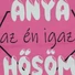Kép 3/3 - Rövid ujjú baba body "Anya az én igazi hősöm" felirattal