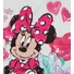 Kép 2/2 - Disney Minnie szíves virágos lányka póló