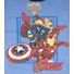 Kép 3/7 - 2 részes kisfiú nyári szett Avengers/Bosszúállók mintával
