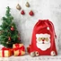 Kép 3/3 - Mikulás zsák Red 24 cm