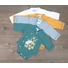 Kép 5/5 - Elöl patentos hosszú ujjú baba body Szafari mintával