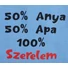 Kép 3/3 - Feliratos rövid ujjú baba body