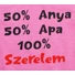 Kép 3/3 - Feliratos rövid ujjú baba body