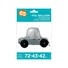 Kép 7/7 - Car 3D, Autó fólia lufi 72 cm