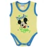 Kép 1/2 - Disney Mickey "Good Days" ujjatlan baba body sárga