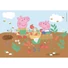 Kép 2/2 - Peppa malac Gardening 30 db-os puzzle Clementoni