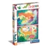 Kép 1/3 - Dinoszaurusz Funny 2x20 db-os puzzle Clementoni