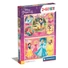 Kép 1/3 - Disney Hercegnők Doers 2x60 db-os puzzle Clementoni