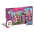 Kép 1/4 - Én kicsi pónim Doodles 3x48 db-os puzzle Clementoni