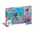 Kép 1/4 - Disney Hercegnők Junior Ariel 3x48 db-os puzzle Clementoni