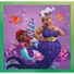 Kép 3/4 - Disney Hercegnők Junior Ariel 3x48 db-os puzzle Clementoni