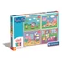 Kép 1/5 - Peppa malac Picnic and School 4 az 1-ben puzzle Clementoni