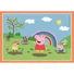 Kép 2/5 - Peppa malac Picnic and School 4 az 1-ben puzzle Clementoni