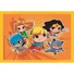 Kép 2/5 - DC Super Hero Mini-mates 4 az 1-ben puzzle Clementoni