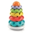 Kép 3/3 - Színes piramis Stacking Rings építőjáték 5 db-os Clementoni