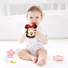 Kép 3/4 - Disney Minnie plüss labdafigura, baba csörgő Clementoni