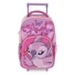 Kép 1/4 - Disney Lilo és Stitch, A csillagkutya Pink Angel gurulós ovis hátizsák, táska 36 cm